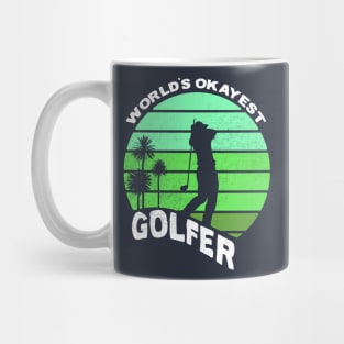 World's Okayest Golfer Mug